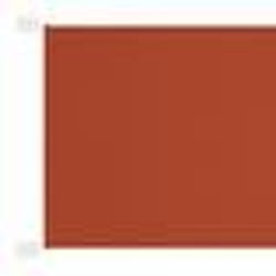 vidaXL Auvent vertical Terre cuite 100x1200 cm Tissu oxford - TU