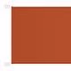 vidaXL Auvent vertical Terre cuite 140x600 cm Tissu oxford - TU