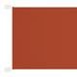 vidaXL Auvent vertical Terre cuite 180x600 cm Tissu oxford - TU