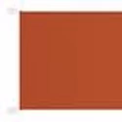 vidaXL Auvent vertical Terre cuite 180x1200 cm Tissu oxford - TU