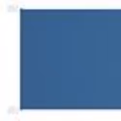 vidaXL Auvent vertical Bleu 100x360 cm Tissu oxford - TU