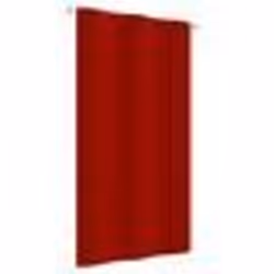 vidaXL Écran de balcon Rouge 120x240 cm Tissu Oxford - TU