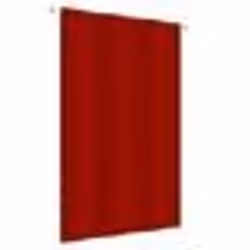 vidaXL Écran de balcon Rouge 140x240 cm Tissu Oxford - TU