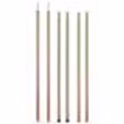 vidaXL Mâts de tente télescopiques 170-255 cm 2 pcs Acier galvanisé - TU