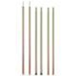 vidaXL Mâts de tente télescopiques 170-255 cm 2 pcs Acier galvanisé - TU