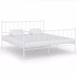 VidaXL 324962, Blanc, 1850 mm, 2,06 m, 990 mm, 1800 x 2000 mm, 1 pièce(s)
