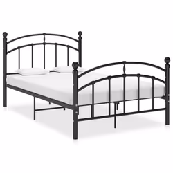 VidaXL 324973, Noir, 1260 mm, 2,08 m, 995 mm, 1200 x 2000 mm, 1 pièce(s)