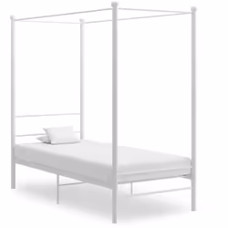 Le lit est intelligemment conçu avec un cadre supérieur pour accrocher vos rideaux ou votre moustiquaire préférés, ce qui ajo ...