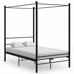 VidaXL 325057, Noir, 1260 mm, 2,08 m, 2010 mm, 1200 x 2000 mm, 1 pièce(s)