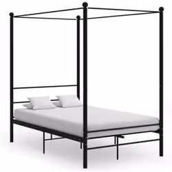 VidaXL 325060, Noir, 1460 mm, 2,08 m, 2010 mm, 1400 x 2000 mm, 1 pièce(s)