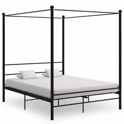 VidaXL 325063, Noir, 1660 mm, 2,08 m, 2010 mm, 1600 x 2000 mm, 1 pièce(s)