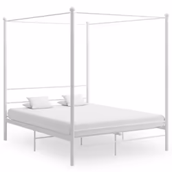 VidaXL 325064, Blanc, 1660 mm, 2,08 m, 2010 mm, 1600 x 2000 mm, 1 pièce(s)