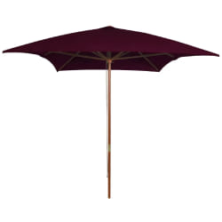 vidaXL Parasol de jardin - Rouge Bordeaux 200x300 cm