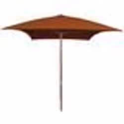 vidaXL Parasol de jardin avec mât en bois terre cuite 200x300 cm - TU