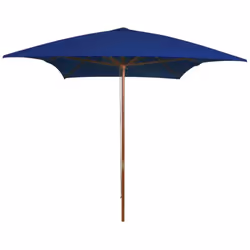 Cet élégant parasol en bois est parfait pour créer de l'ombre et vous protéger des rayons UV nocifs. Fabriquée en polyester a ...