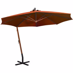 Ce parasol de jardin suspendu en bois est un choix parfait pour créer de l’ombre et une protection contre les rayons UV nocif ...