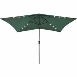 Ce parasol de jardin est un choix parfait pour vous protéger contre les rayons UV et la pluie. Vous pouvez l’installer sur vo ...
