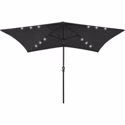 Ce parasol de jardin est un choix parfait pour vous protéger contre les rayons UV et la pluie. Vous pouvez l’installer sur vo ...