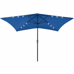 Ce parasol de jardin est un choix parfait pour vous protéger contre les rayons UV et la pluie. Vous pouvez l’installer sur vo ...