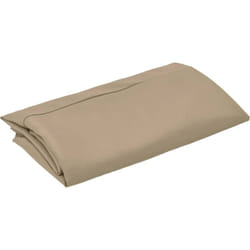 Tissu de remplacement pour parasol déporté taupe 300 cm Vidaxl