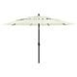 vidaXL Parasol de jardin à 3 niveaux avec mât en aluminium sable 3,5 m - TU