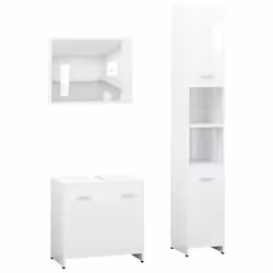 VidaXL 3056922, Blanc, Bois, 600 mm, 330 mm, 610 mm, 60 cm