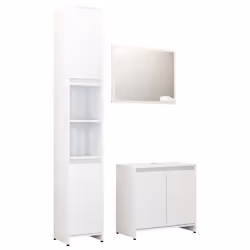 VidaXL 3056940, Blanc, Bois, 600 mm, 330 mm, 610 mm, 60 cm