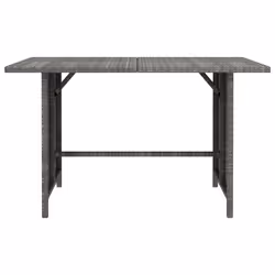 VidaXL 313498 banc de jardin Rotin, Acier