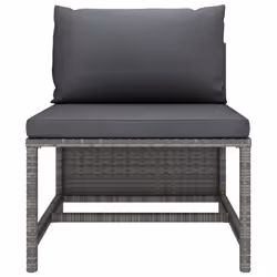 VidaXL 313503 banc de jardin Rotin, Acier - Vue supplémentaire 7