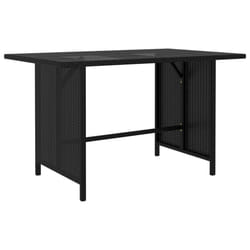 VidaXL 313511 banc de jardin Rotin, Acier