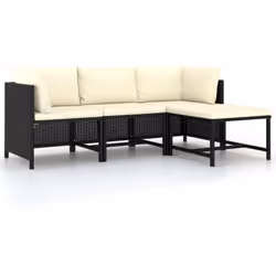 Créez un espace de détente captivant et relaxant dont vous avez toujours rêvé avec cet ensemble de canapé de jardin. Vous pou ...