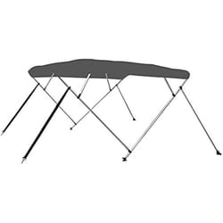 vidaXL Auvent bimini à 4 arceaux Anthracite 243x196x137 cm - TU