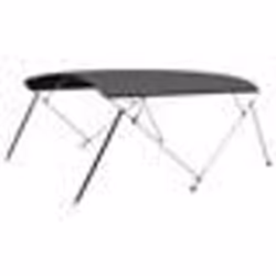 vidaXL Auvent bimini à 4 arceaux Anthracite 243x(230-244)x137 cm - TU