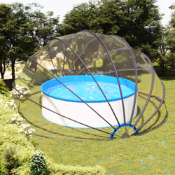 Description générale Profitez de l'abri offert par ce dôme de piscine tout en nageant et en jouant ! Cette couverture de pisc ...