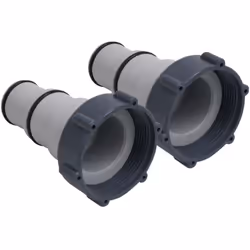 Cet adaptateur de tuyau convertit les tuyaux filetés en tuyaux de type pince. Cet adaptateur est adapté pour les pompes de fi ...