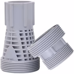 Cet ensemble de raccords vous permet de raccorder un tuyau de piscine à la vanne. Les adaptateurs sont en plastique, durables ...