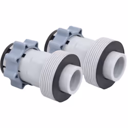 L’adaptateur de tuyau de type B est conçu pour connecter des tuyaux de piscine de 38 mm aux vannes à piston et à d’autres équ ...