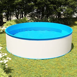 Vidaxl - Piscine à éclaboussures 350x90 cm Blanc
