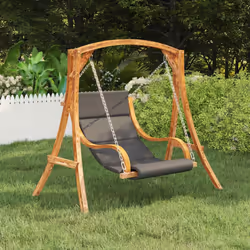 Chaque fois que vous avez envie de passer un moment de détente sur la terrasse ou dans le jardin, cette balancelle en bois co ...