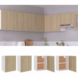 Ces armoires suspendues, au design simple, optimisent votre espace de cuisine et offre un espace de rangement suffisant pour  ...