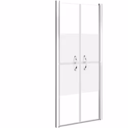 Cette porte de douche unique combine style et fonctionnalité, offrant une large ouverture pratique dans votre douche. Le cadr ...