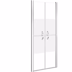 Cette porte de douche unique combine style et fonctionnalité, offrant une large ouverture pratique dans votre douche. Le cadr ...