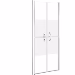 Cette porte de douche unique combine style et fonctionnalité, offrant une large ouverture pratique dans votre douche. Le cadr ...