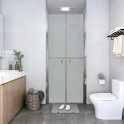 vidaXL Porte de douche ESG dépoli 91x190 cm - TU
