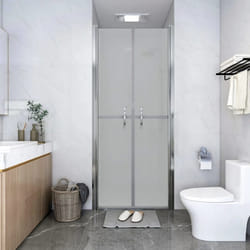 vidaXL Porte de douche ESG dépoli 101x190 cm - TU