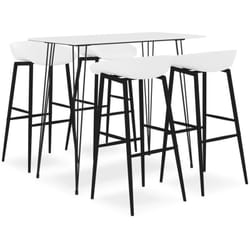 Set Da Bar 5 Pz Bianco