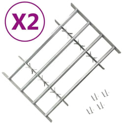 Vidaxl - Grilles réglables de sécurité de fenêtres 2 pcs 1000-1500 mm