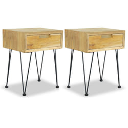 VidaXL 3057527 Table de nuit et table de chevet