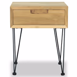 VidaXL 3057527 Table de nuit et table de chevet