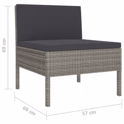 VidaXL 3056964 ensemble de meubles de jardin - Vue supplémentaire 7